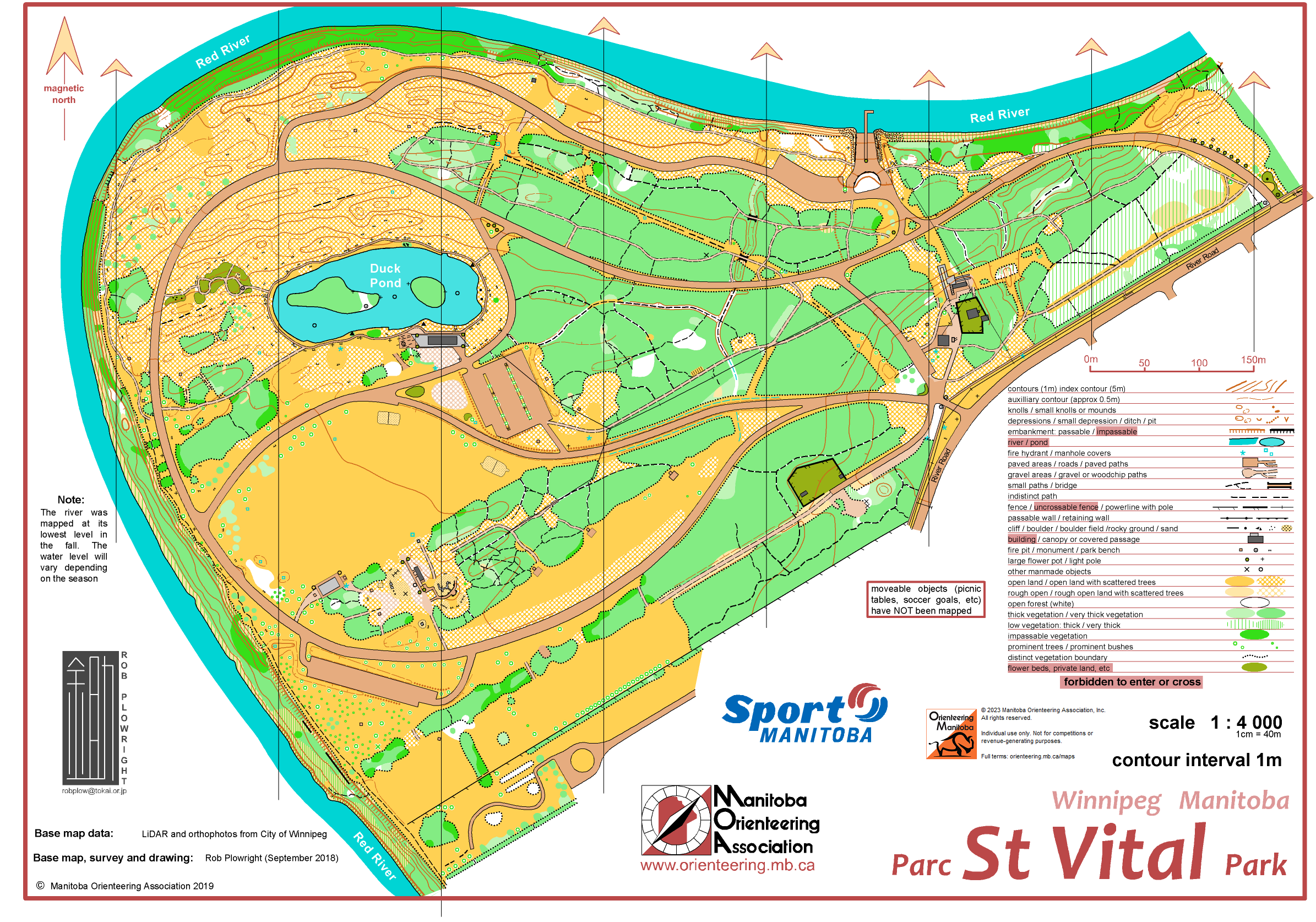 St Vital Park Map St. Vital Park