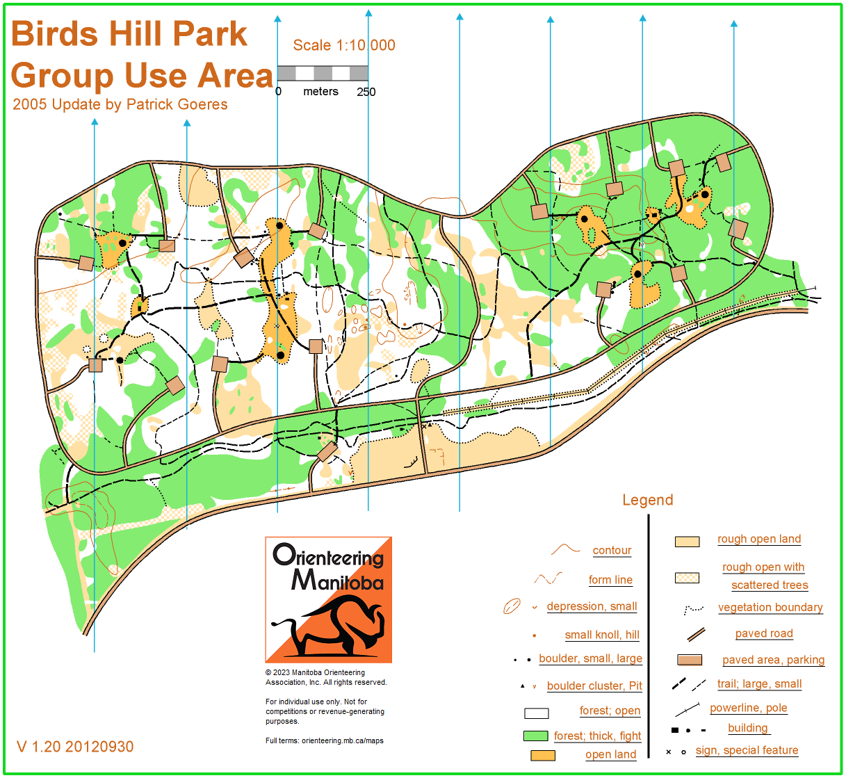 birds hill park map Birds Hill Group Use birds hill park map